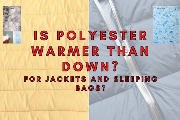 Is Polyester Warmer Than Down? (Answered With Data!)