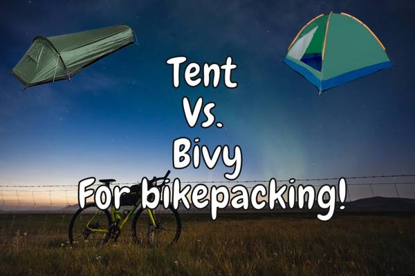 Tent or bivy for bikepacking