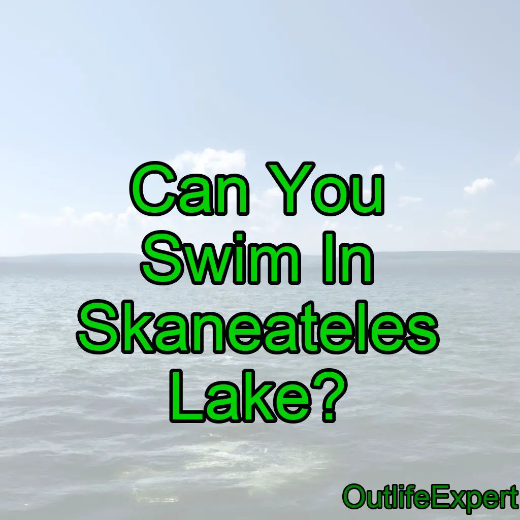 Can You Swim In Skaneateles Lake?