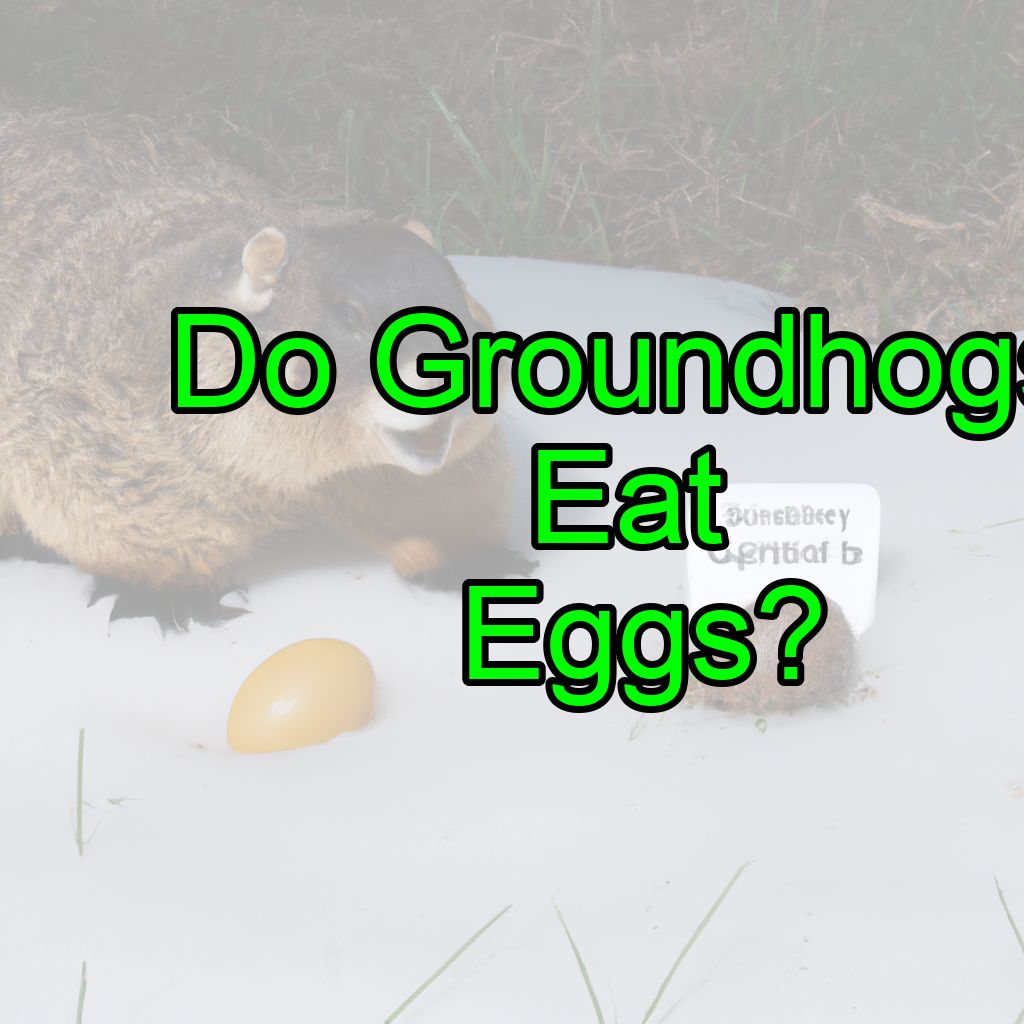 Do Groundhogs Eat Eggs? (Answered!)