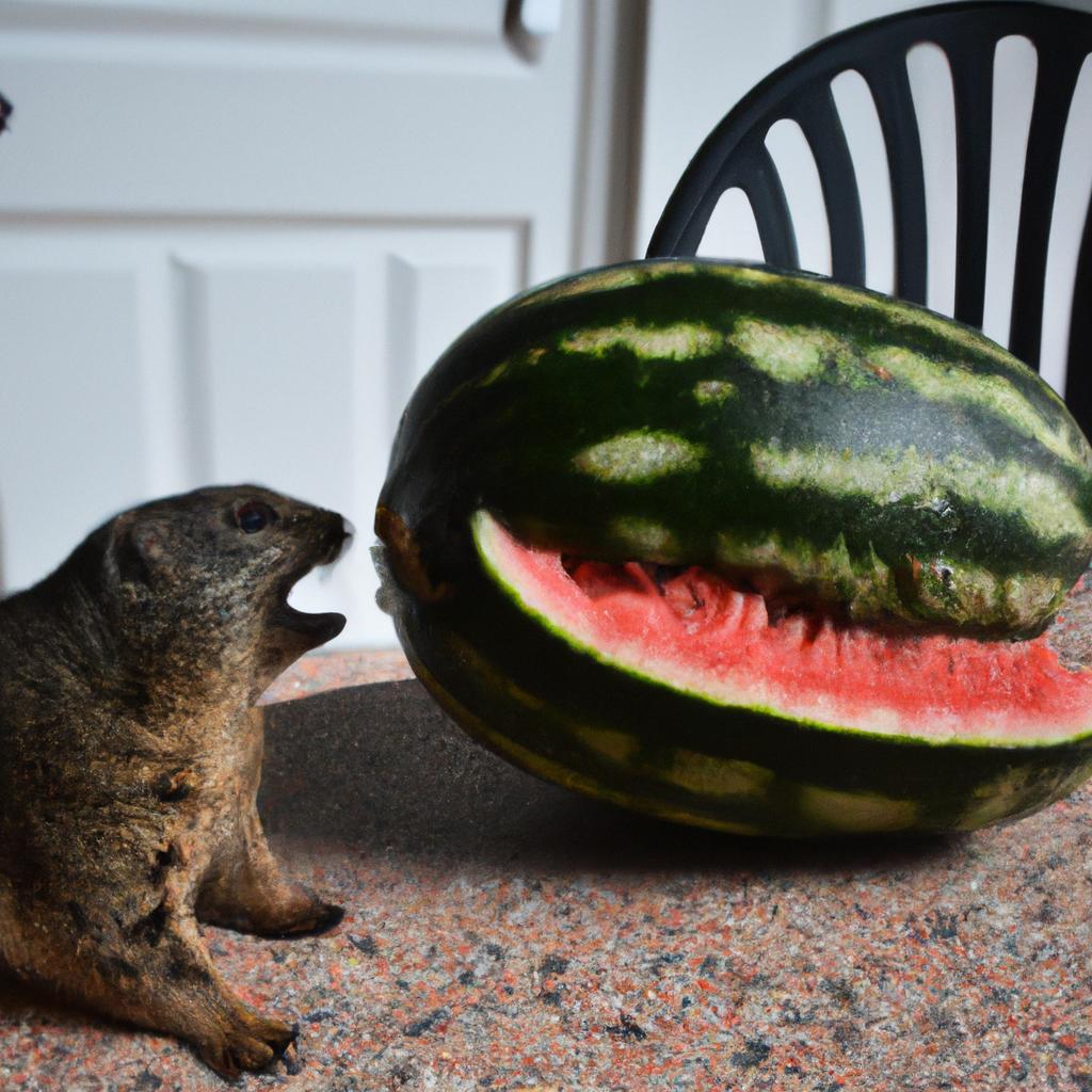 Do Groundhogs Eat Watermelon?