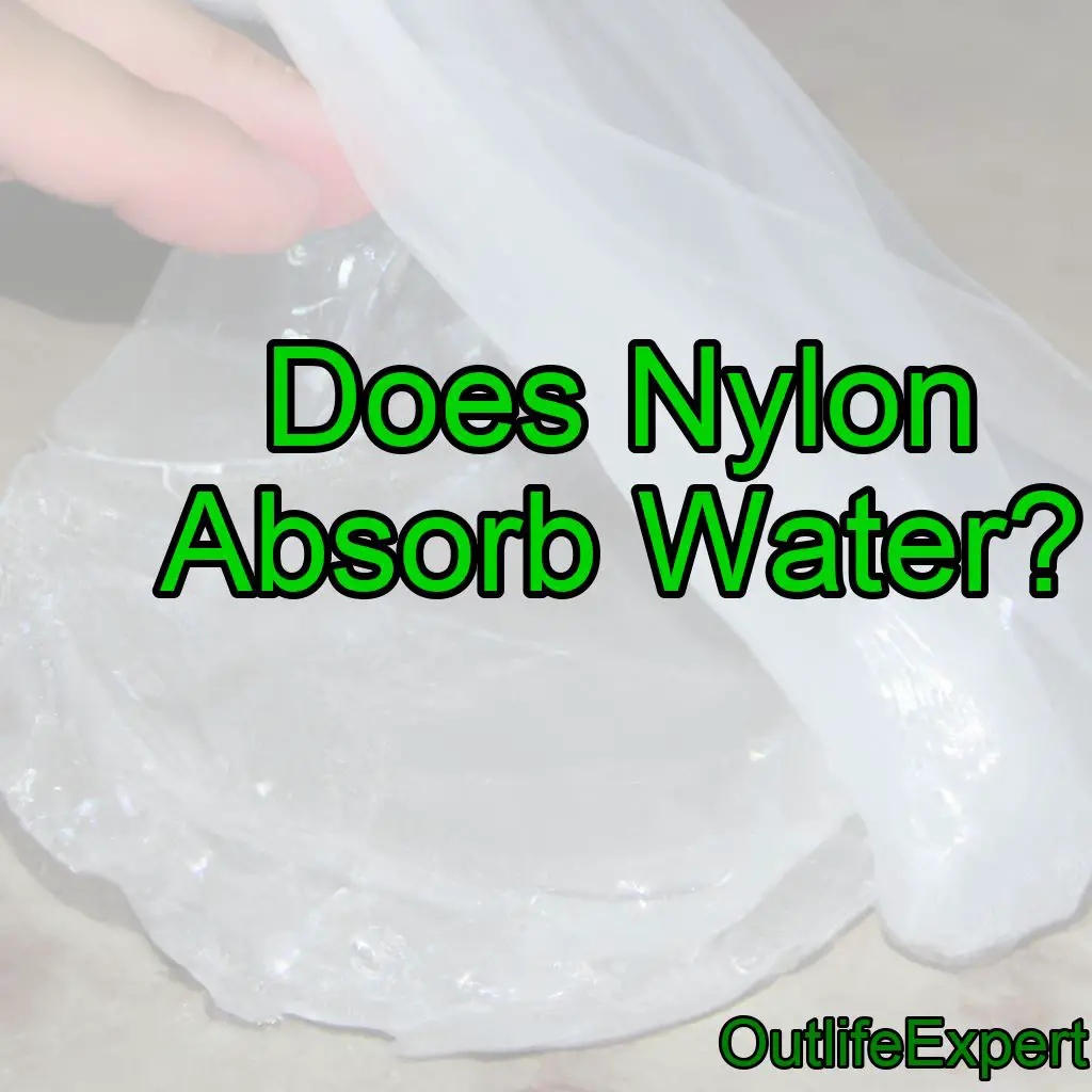 Does Nylon Absorb Water? (How Much?)