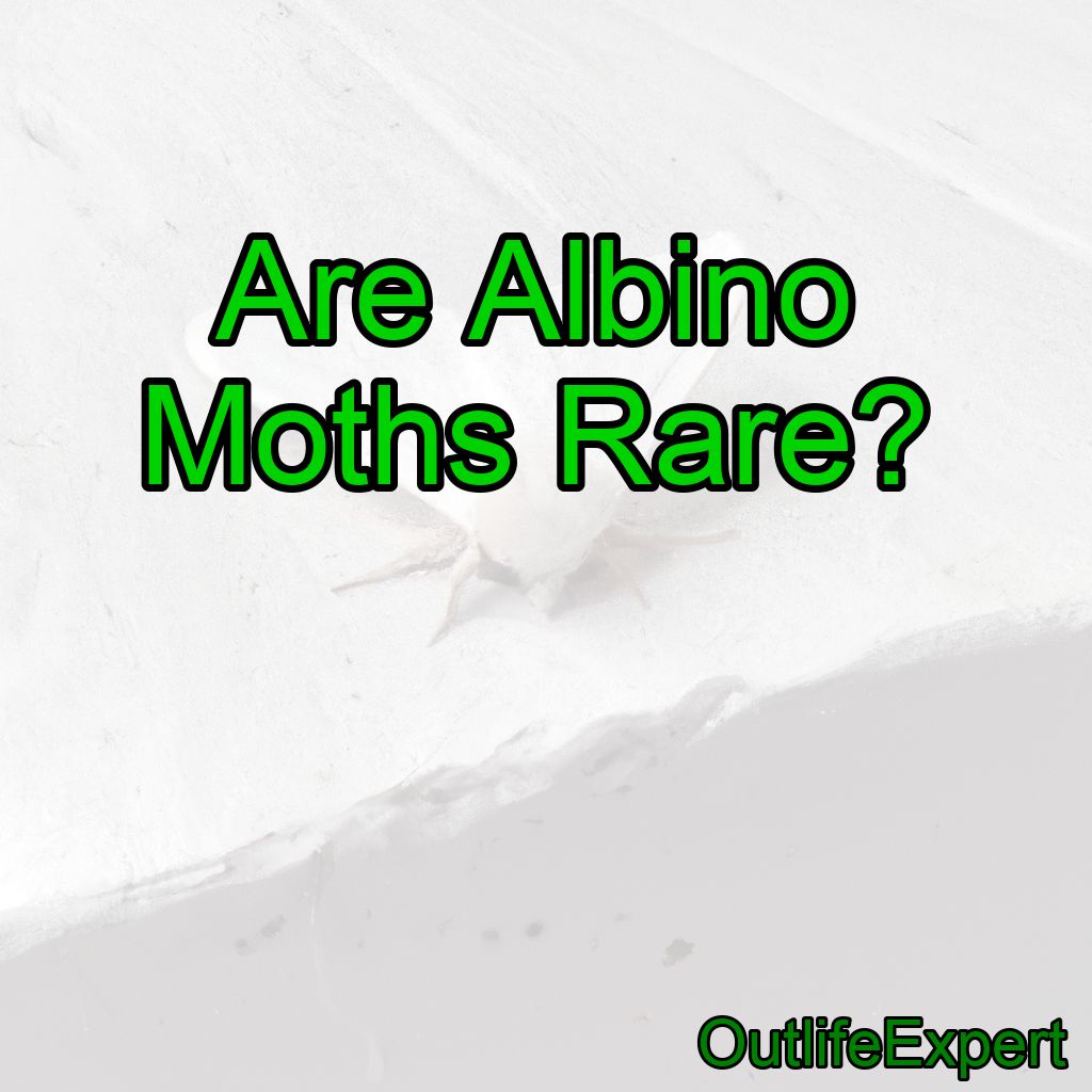 Are Albino Moths Rare?