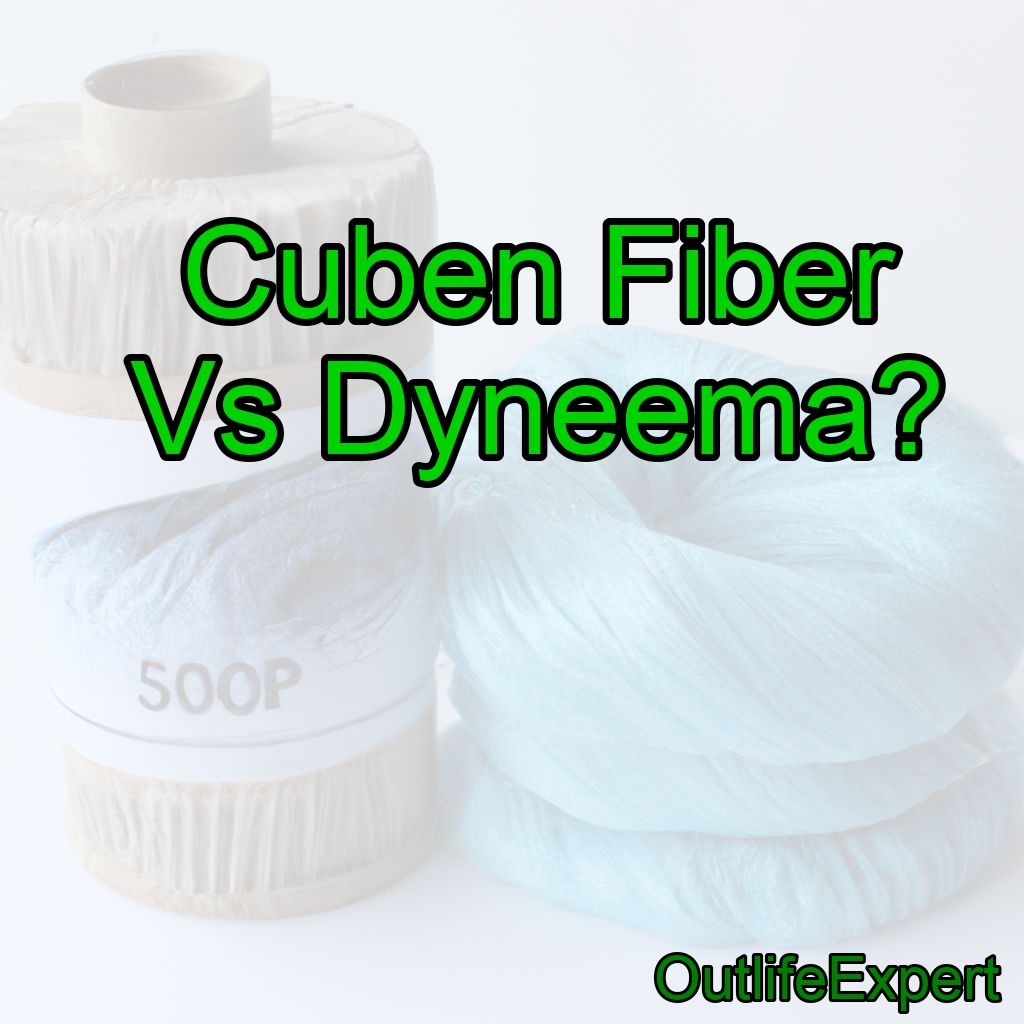 Cuben Fiber Vs Dyneema?