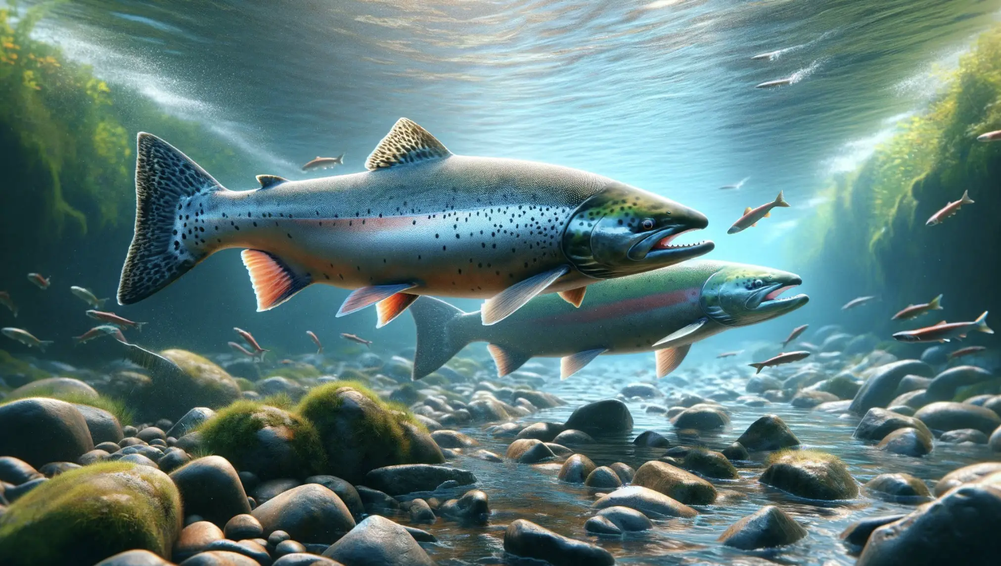 Difference Between A Male And Female Salmon?