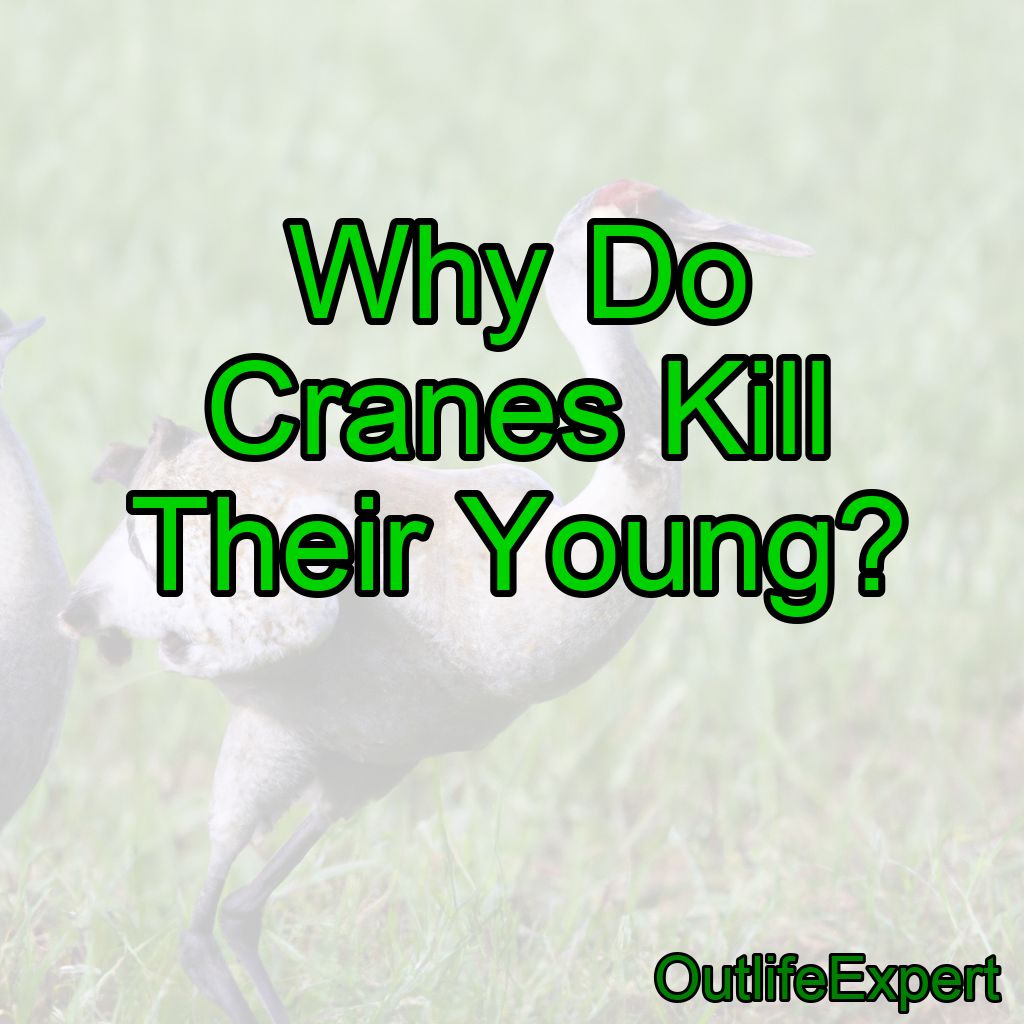 Why Do Cranes Kill Their Young? (Explained!)