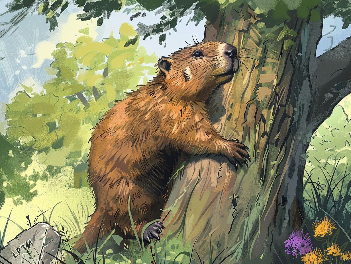 Can Groundhogs Climb Trees? (Why would they?)
